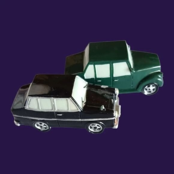 St.Nicholas set of 3 cars green,black,and white - Picture 8 of 10